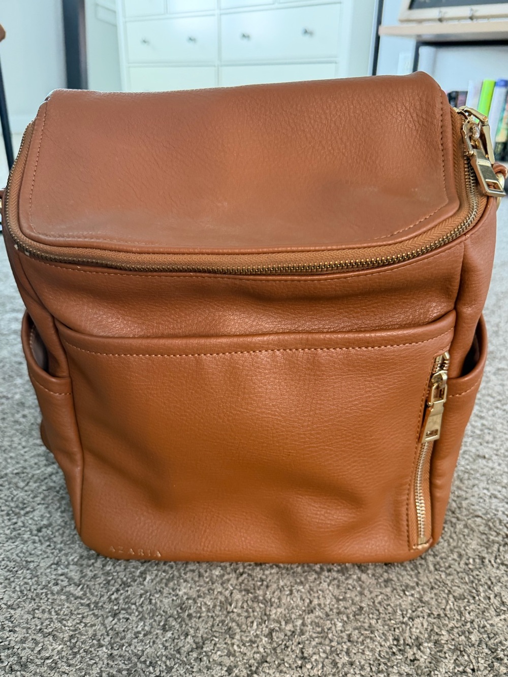 Azaria La Mere petite backpack/diaper bag